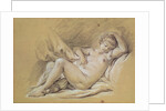 Nude Woman on a Bed by Francois Boucher