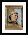 Head of a Monk by Jean Fouquet