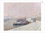Snow in Rouen by Jean Baptiste Armand Guillaumin