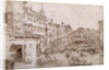 The Rialto Bridge, Venice by Francesco Guardi