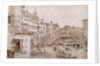 The Rialto Bridge, Venice by Francesco Guardi
