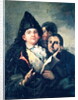 Manolito Guasquez and the Fool of Coria by Francisco Jose de Goya y Lucientes