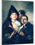 Manolito Guasquez and the Fool of Coria by Francisco Jose de Goya y Lucientes