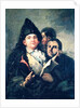 Manolito Guasquez and the Fool of Coria by Francisco Jose de Goya y Lucientes