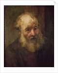 Head of an Old Man, c.1650 by Rembrandt Harmensz. van Rijn
