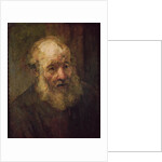Head of an Old Man, c.1650 by Rembrandt Harmensz. van Rijn