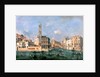 Grand Canal: San Geremia and the Entrance to the Canneregio by Francesco Guardi