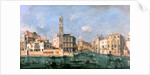 Grand Canal: San Geremia and the Entrance to the Canneregio by Francesco Guardi