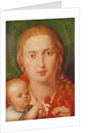 Madonna of the Carnation, 1516 by Albrecht Dürer or Duerer