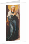 Virgin Mary with Sword by Albrecht Dürer or Duerer