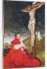 Albert, Cardinal Elector of Mainz at the foot of the Cross by Lucas the Elder Cranach
