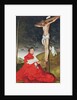 Albert, Cardinal Elector of Mainz at the foot of the Cross by Lucas the Elder Cranach