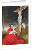 Albert, Cardinal Elector of Mainz at the foot of the Cross by Lucas the Elder Cranach