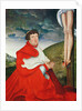 Albert, Cardinal Elector of Mainz at the foot of the Cross by Lucas the Elder Cranach