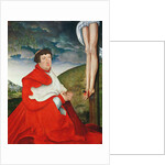 Albert, Cardinal Elector of Mainz at the foot of the Cross by Lucas the Elder Cranach