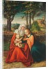 The Virgin Mary with Saint Anne holding the infant Jesus by Lucas the Elder Cranach