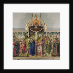 The Parlement of Paris Altarpiece, 1453-55 by French School
