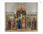 The Parlement of Paris Altarpiece, 1453-55 by French School
