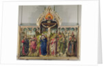 The Parlement of Paris Altarpiece, 1453-55 by French School
