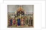 The Parlement of Paris Altarpiece, 1453-55 by French School