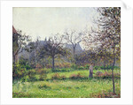 Morning Sun, Autumn, Eragny, 1897 by Camille Pissarro