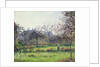 Morning Sun, Autumn, Eragny, 1897 by Camille Pissarro