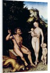 The Faun Family by Lucas the Younger Cranach