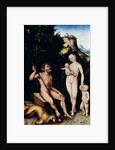 The Faun Family by Lucas the Younger Cranach