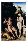The Faun Family by Lucas the Younger Cranach