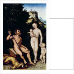 The Faun Family by Lucas the Younger Cranach