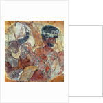 A priest leading a bull to sacrifice by Mesopotamian