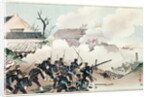 The Battle of Port Arthur, c.1894 by School Chinese