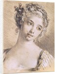 Head of a Young Girl by Francois Boucher