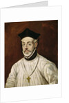 Don Diego de Covarrubias y Leiva c.1600-05 by El Greco