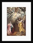The Annunciation by El (1541-1614) Greco