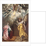 The Annunciation by El (1541-1614) Greco