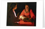 The Newborn Child, late 1640s by Georges de la Tour