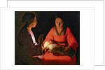 The Newborn Child, late 1640s by Georges de la Tour