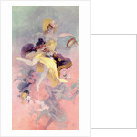 Dancer with a Basque Tambourine by Jules Cheret