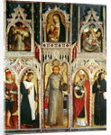 Altarpiece of St. Anthony by Ludovico Brea