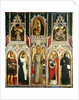 Altarpiece of St. Anthony by Ludovico Brea