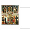 Altarpiece of St. Anthony by Ludovico Brea