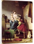 Raphael Adjusting his Model's Pose for his Painting of the Virgin and Child by Alexandre Evariste Fragonard