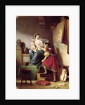 Raphael Adjusting his Model's Pose for his Painting of the Virgin and Child by Alexandre Evariste Fragonard