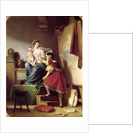 Raphael Adjusting his Model's Pose for his Painting of the Virgin and Child by Alexandre Evariste Fragonard