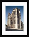 View of the chevet of the church, built 1260-1320 by School French
