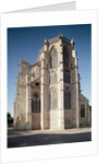 View of the chevet of the church, built 1260-1320 by School French