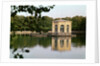 View of the Etang des Carpes with the octagonal pavilion by Anonymous