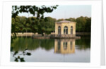 View of the Etang des Carpes with the octagonal pavilion by Anonymous
