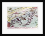 Naval Combat off the Coast of The Hague Naval between the Beggars of the Sea and the Spanish in 1573 by Franz Hogenberg
